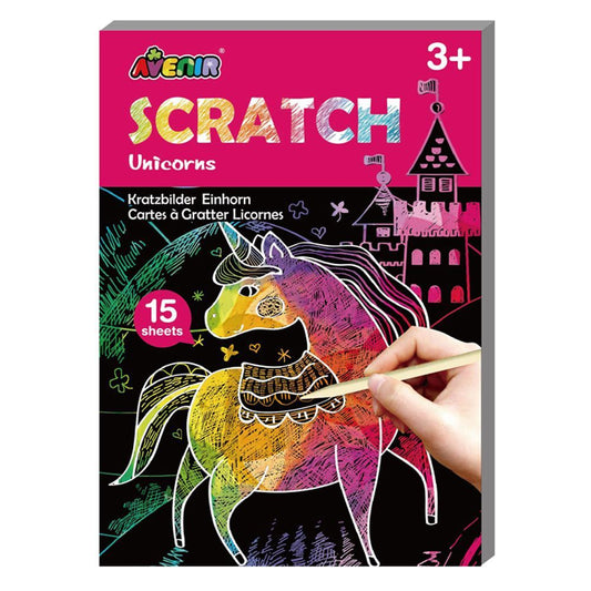 Mini Scratch Book - Unicorns