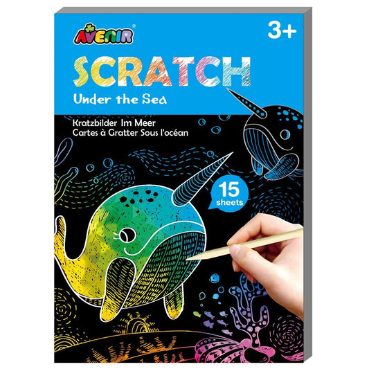 Mini Scratch Book - Under Sea