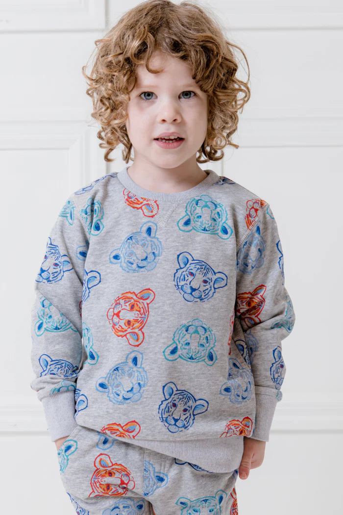 Milky - Tiger Fleece Sweat