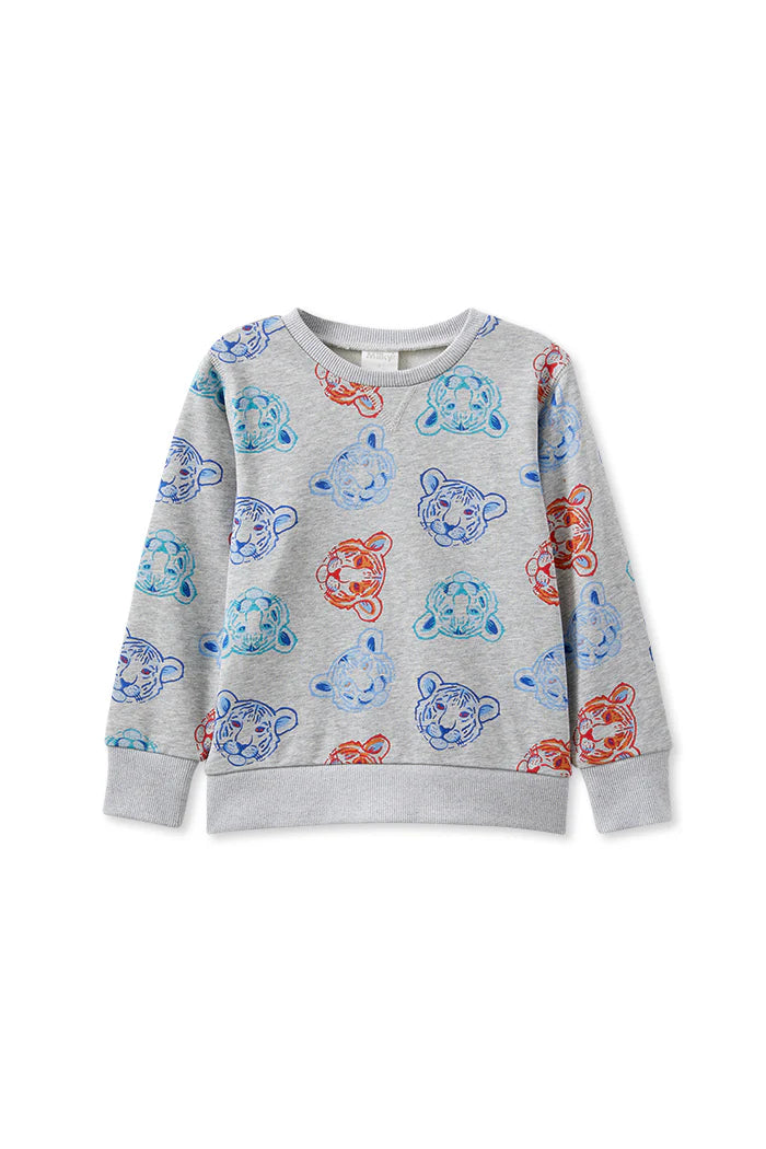 Milky - Tiger Fleece Sweat