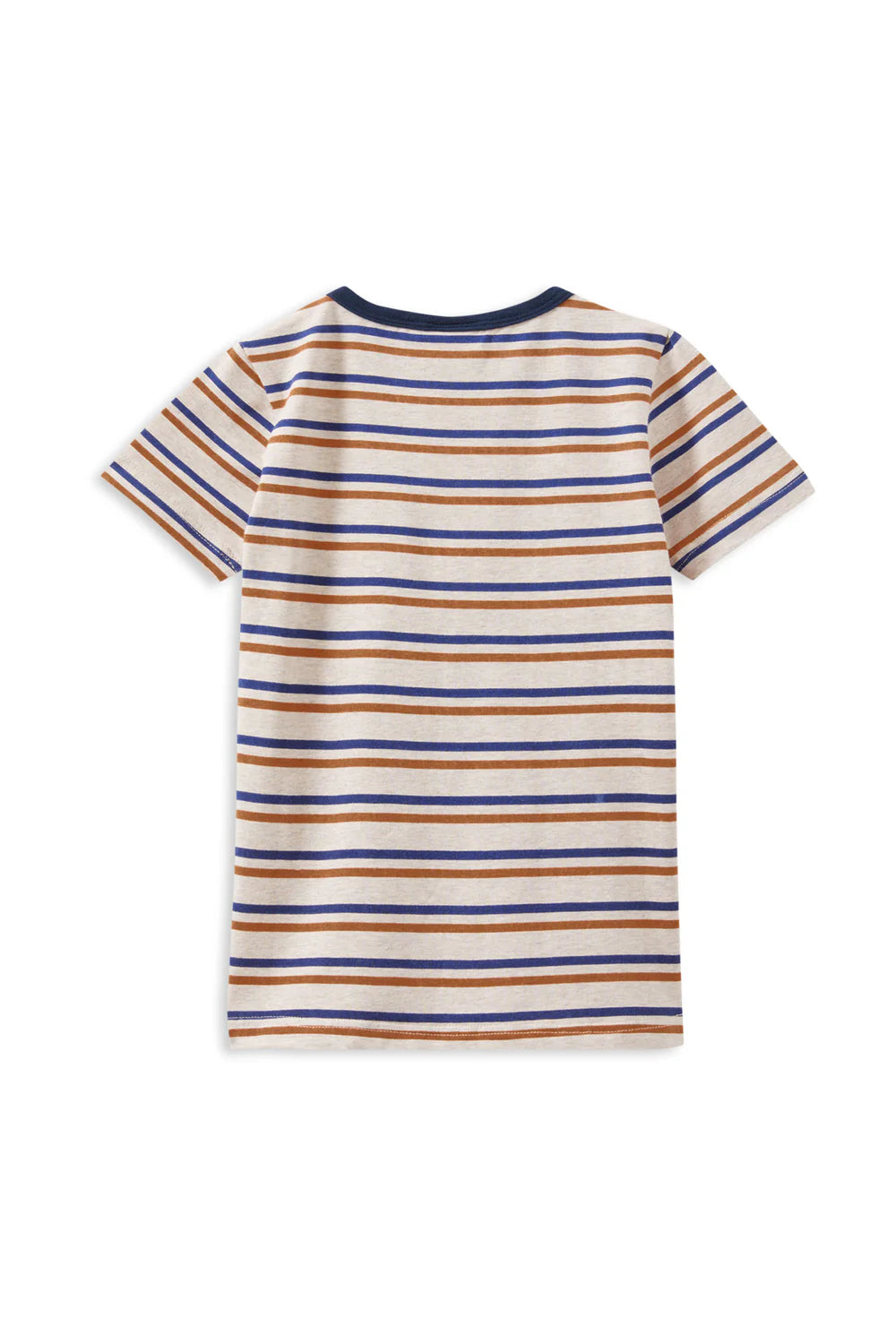 Milky Mini Stripe Pocket Tee