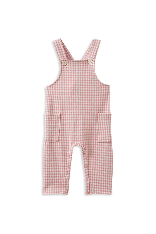 Milky - Rose Check Overall