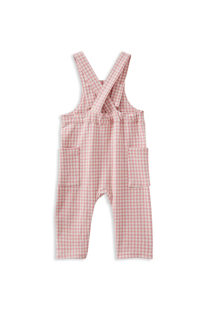Milky - Rose Check Overall