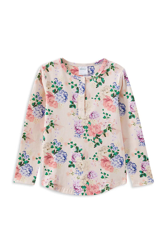 Milky - Hydrangea Henly Tee