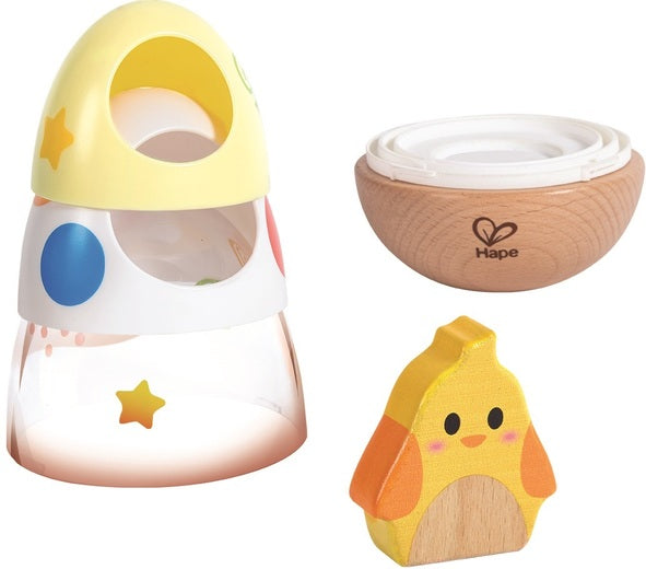 Hape - Little Chicken Stacking Tumbler