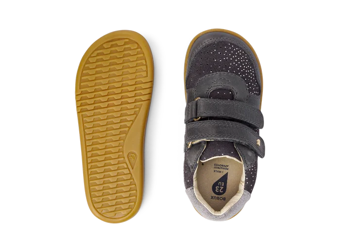 Bobux I-Walk Riley Charcoal Starburst
