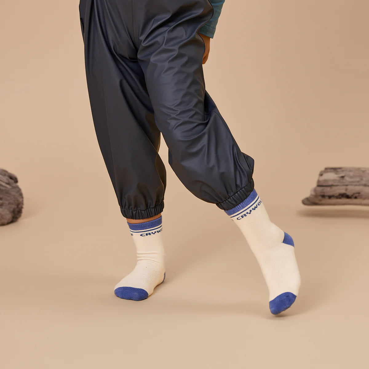 Crywolf Sock 2-Pack Tan/Southern Blue