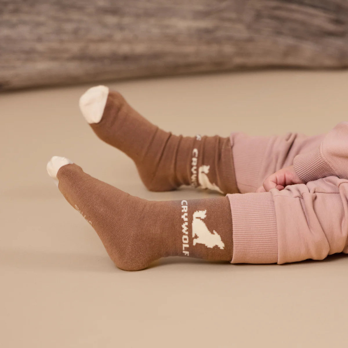 Crywolf Sock 2-Pack Tan/Southern Blue