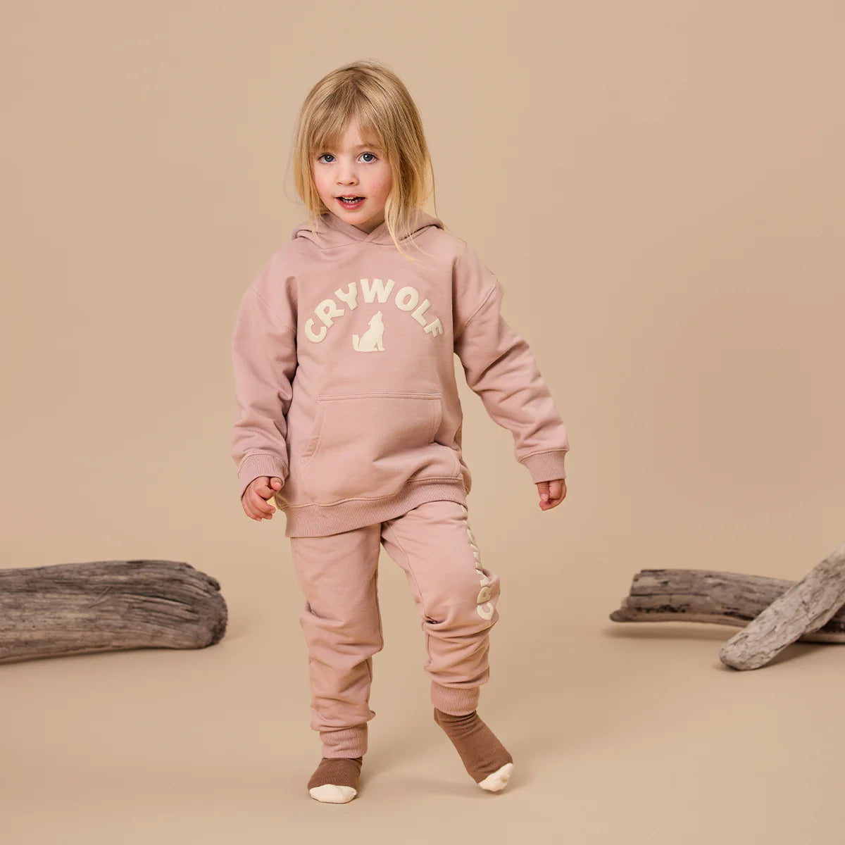 Crywolf Chill Hoodie Dusty Mauve