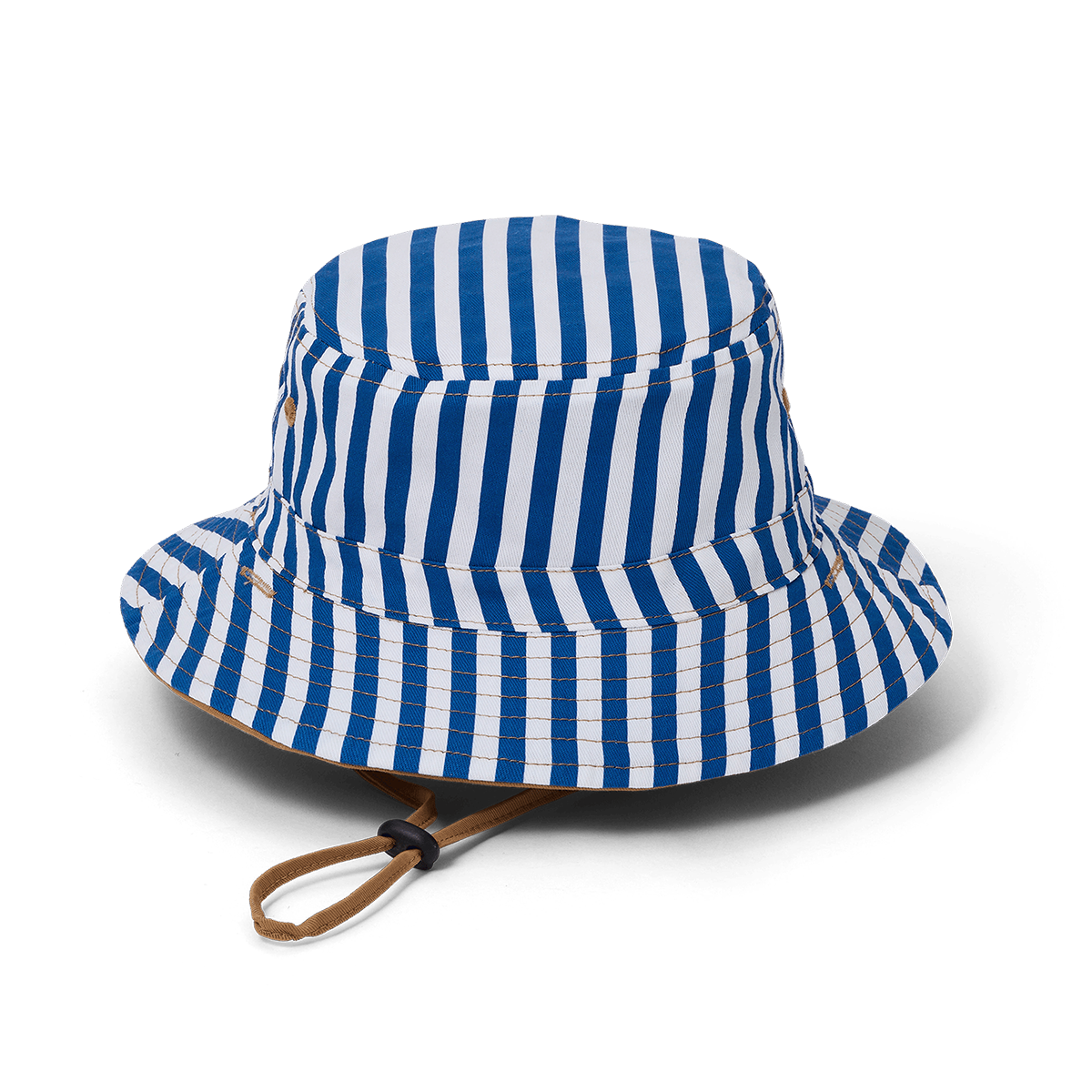 Crywolf Reversible Bucket Hat Deep Sea Stripe