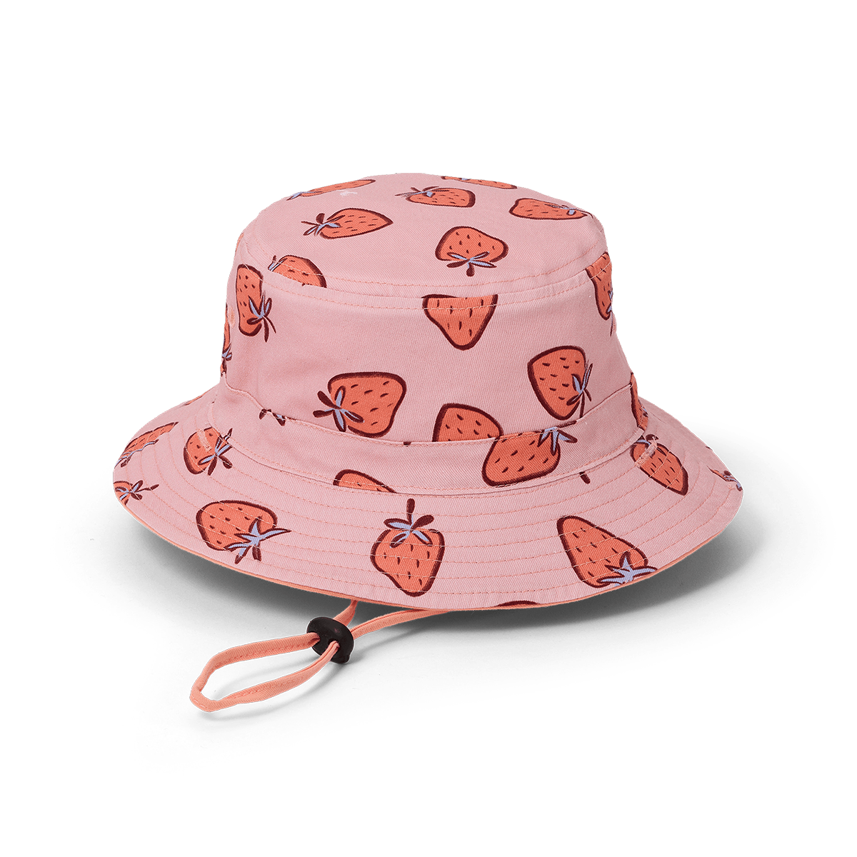 Crywolf Reversible Bucket Hat Strawberry Splash