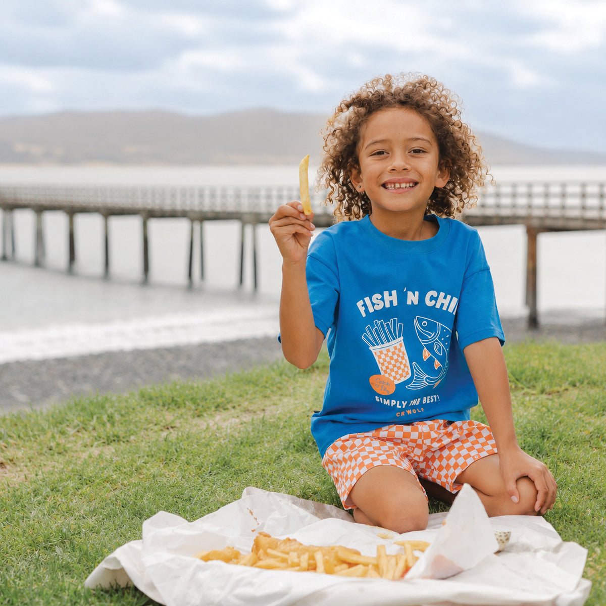 Crywolf Sun Smart T-Shirt - Fish 'n Chips