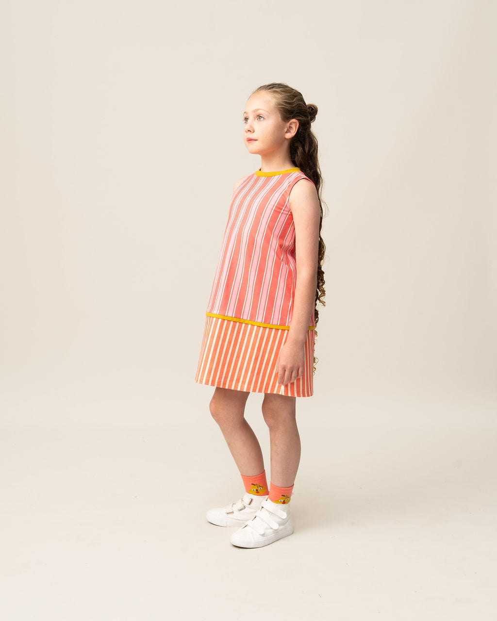 Das Ist Maurice Sleeveless Dress - Coral
