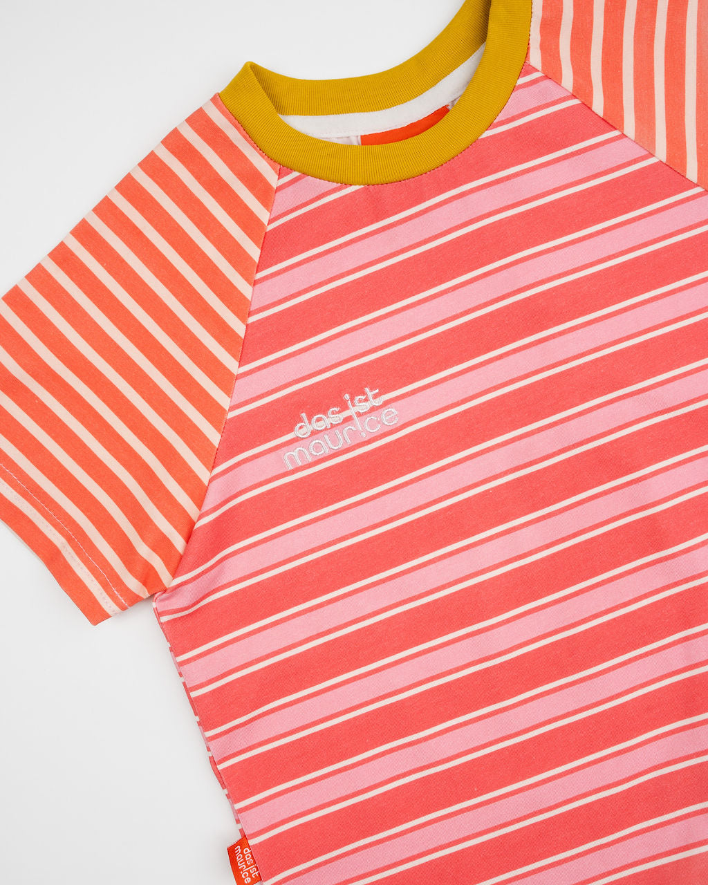 Das Ist Maurice Raglan T-Shirt - Coral