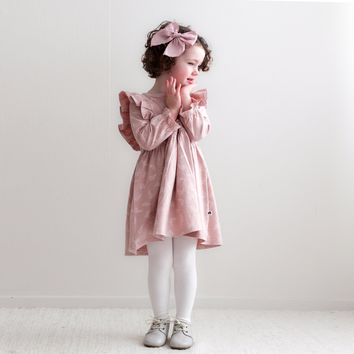 Burrow & Be Hazel Dress - Flutter Print