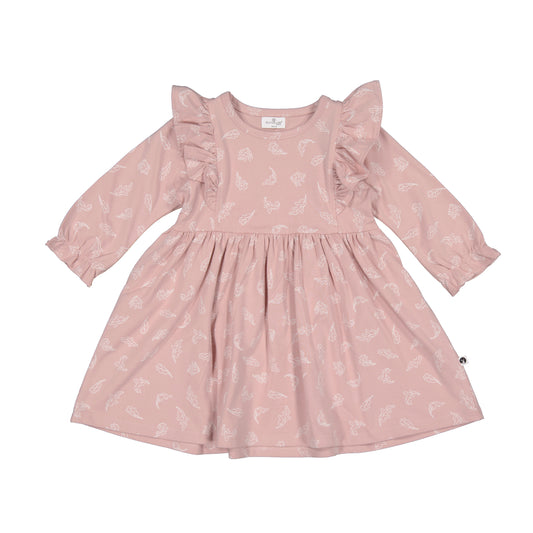 Burrow & Be Hazel Dress - Flutter Print
