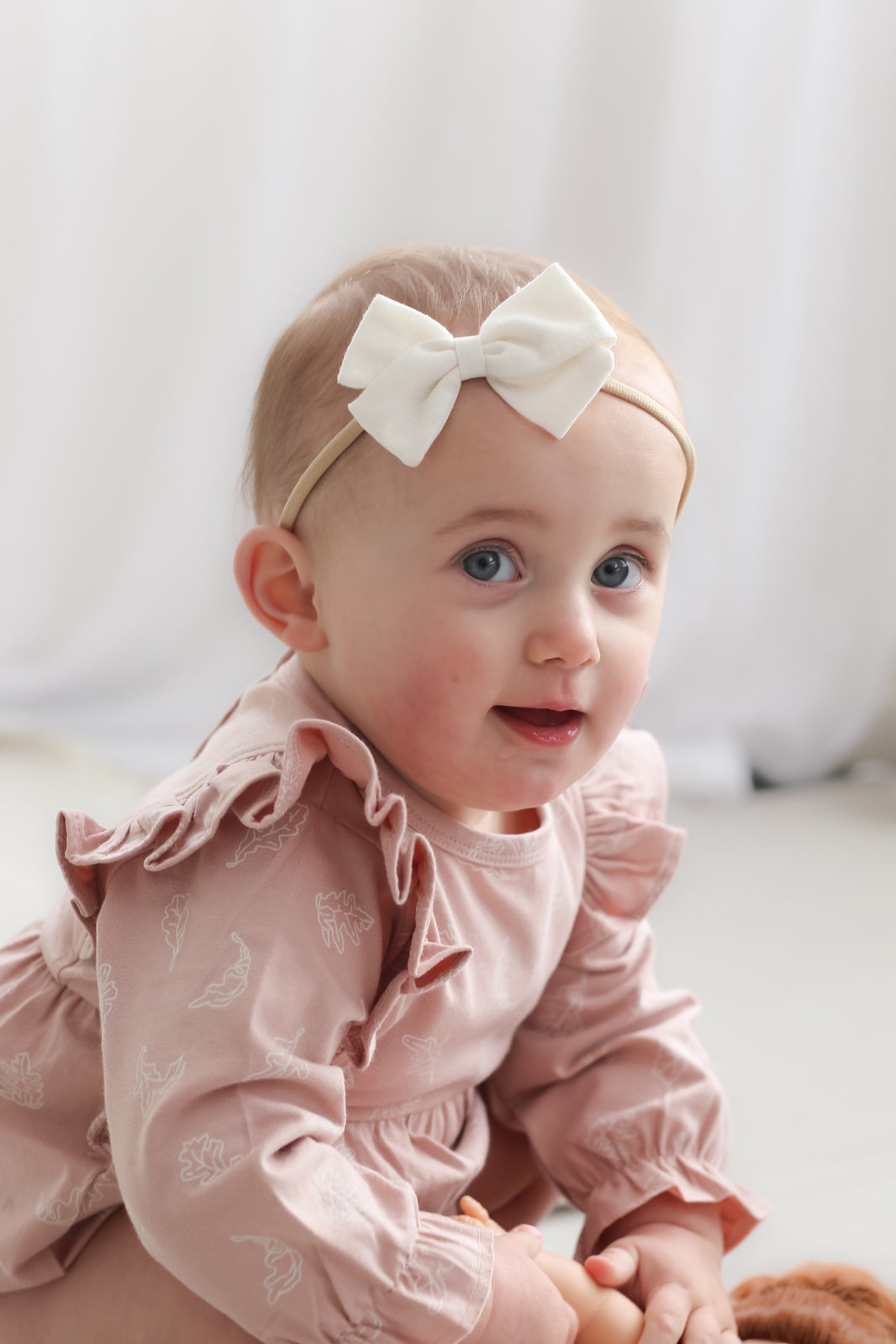 Burrow & Be Hazel Romper - Flutter Print