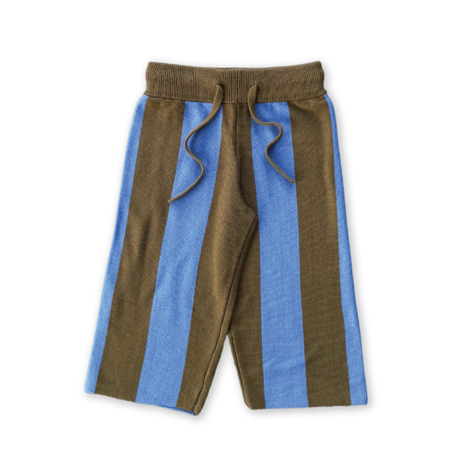 Grown Stripe Knit Pant - Coffee