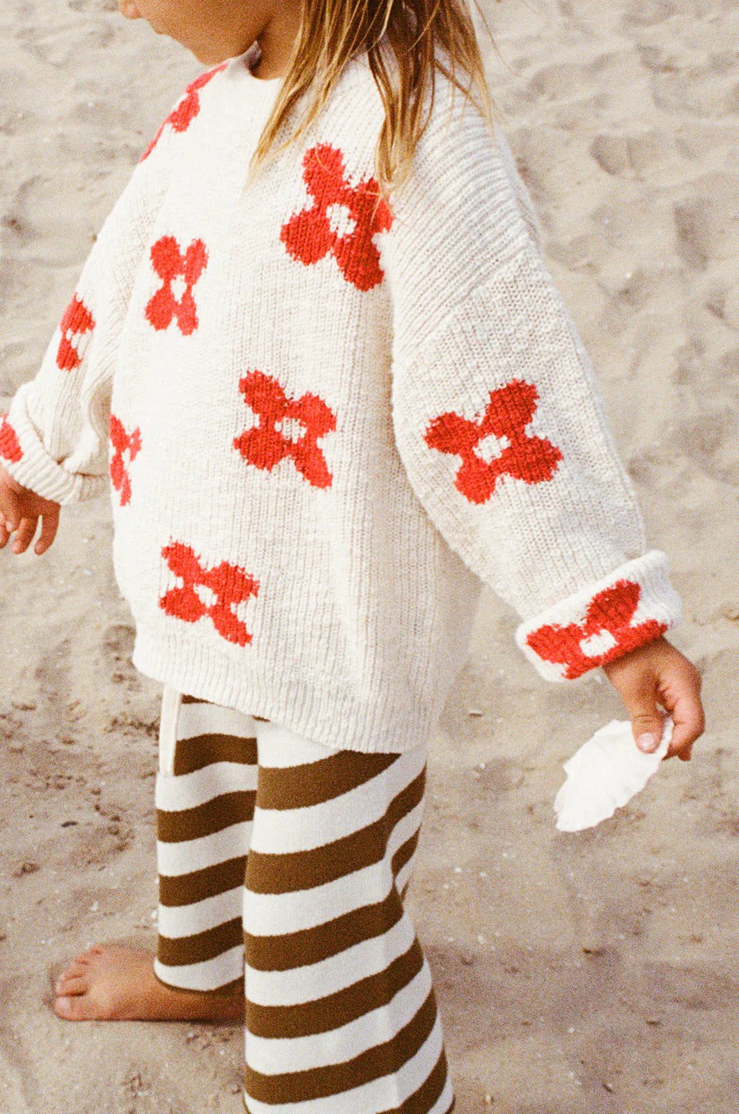 Grown Knitted Posy Pullover