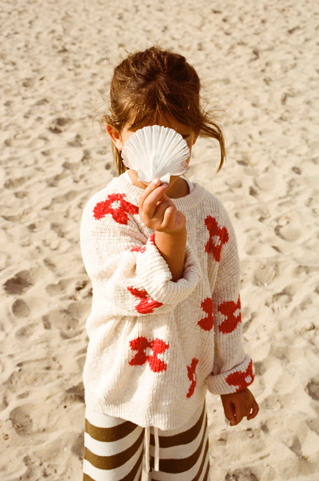 Grown Knitted Posy Pullover