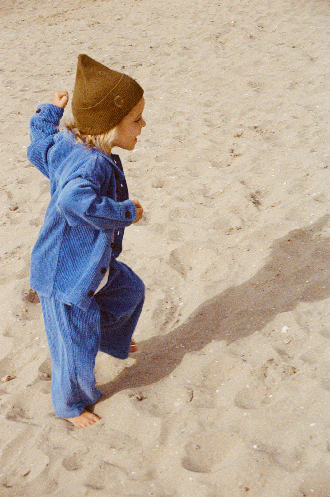 Grown Organic Relaxed Cord Shirt - Sea