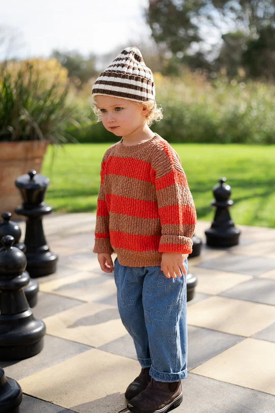 Grown Organic Textured Rib Pull Over - Earth & Sauce