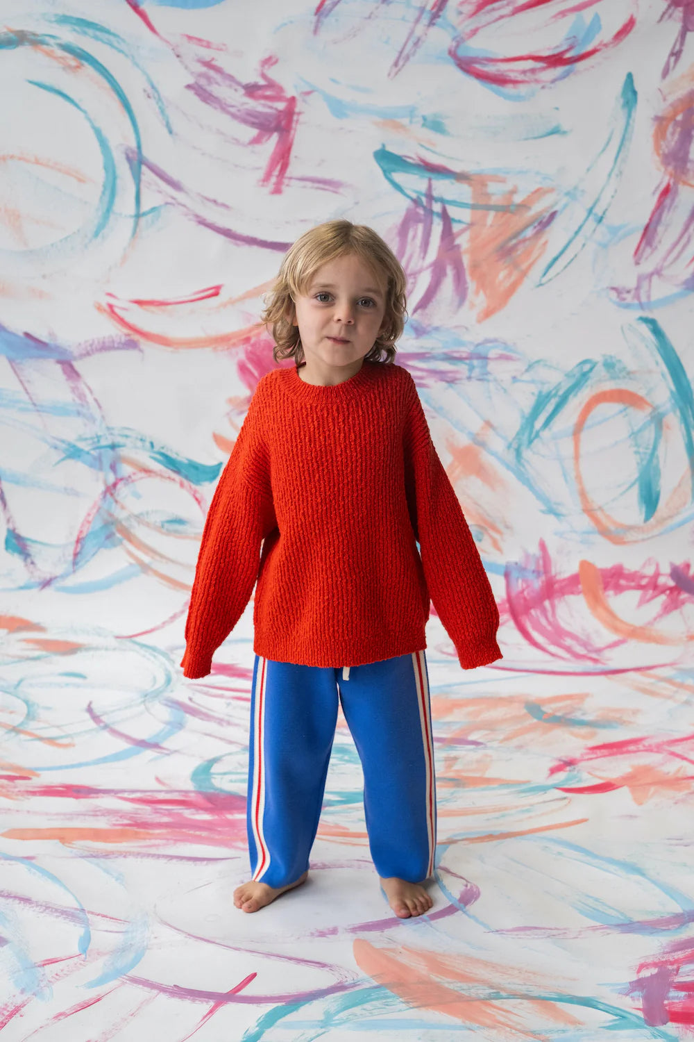 Grown Organic Textured Knit Pull Over - Sauce