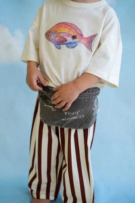 Grown Fishy Business Treasure Bag - Ash