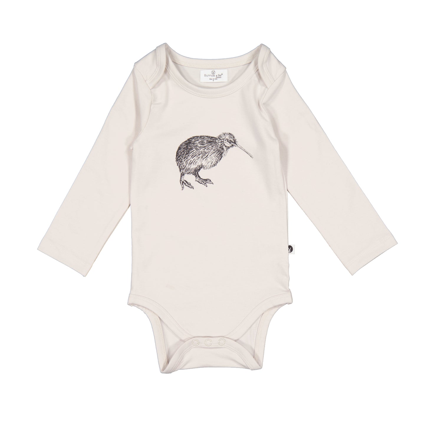 Burrow & Be Kiwi Long Sleeve Bodysuit