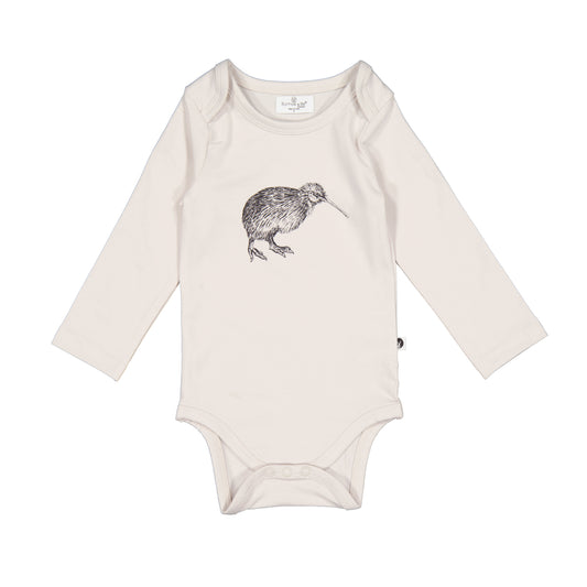 *Last Size* Burrow & Be Kiwi Long Sleeve Bodysuit -6-12mth
