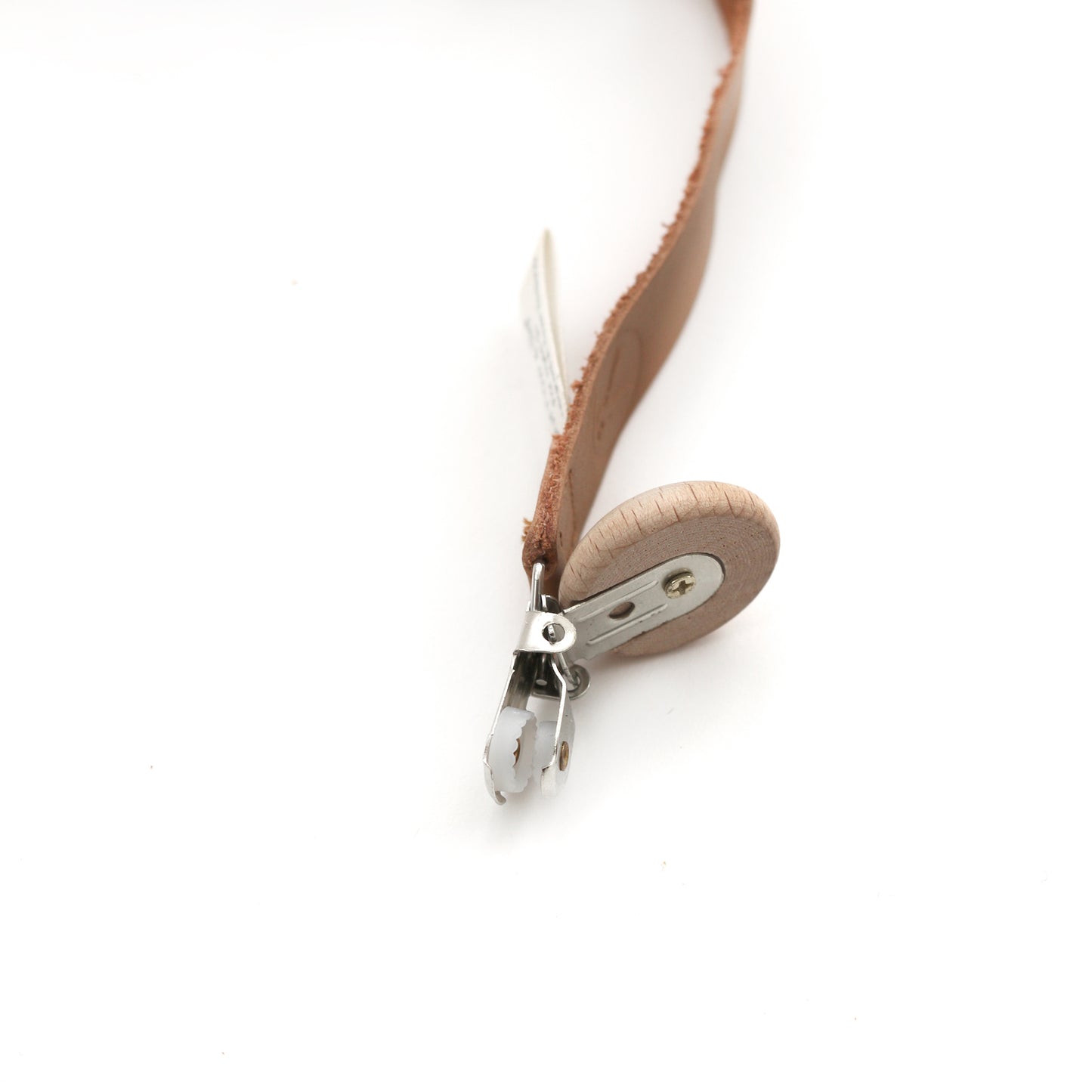 Leather Pacifier Clip