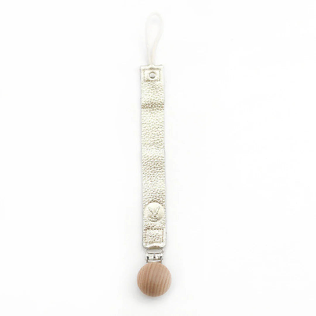 Leather Pacifier Clip