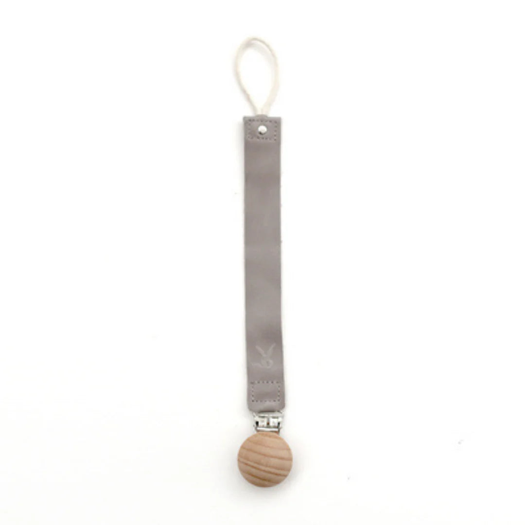 Leather Pacifier Clip