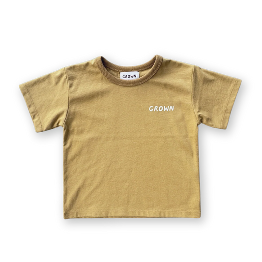 Grown - Sunshine Tee - Mustard