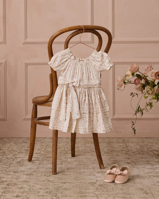 Noralee - Annette Dress Floral Stripe