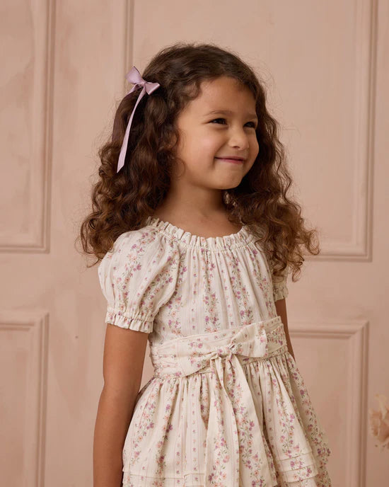 Noralee - Annette Dress Floral Stripe