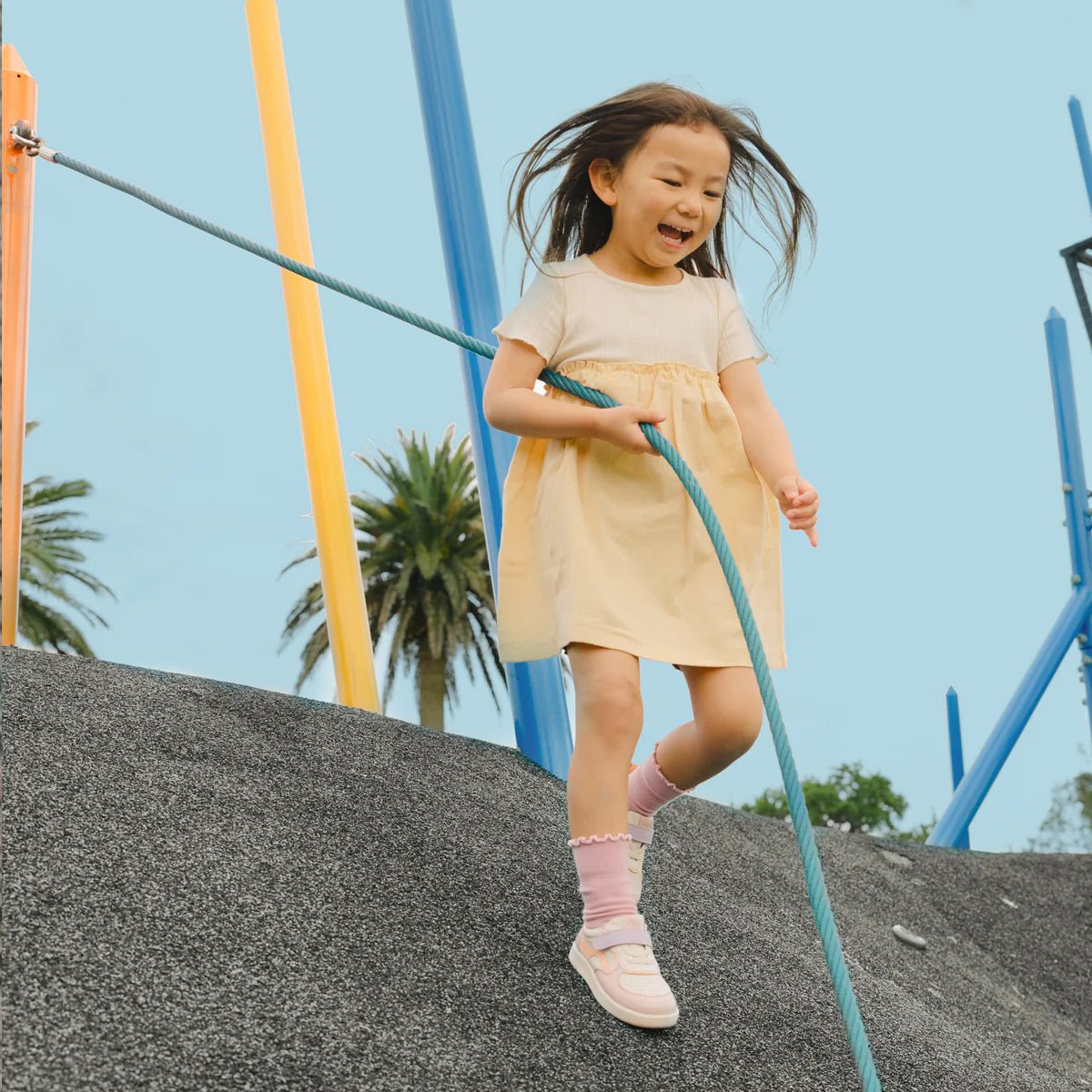 *Last Size* Pretty Brave - Playground Trainer Blush Combo - EU25