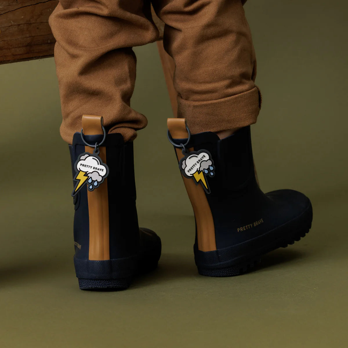 Pretty Brave - Puddle Boot Indigo