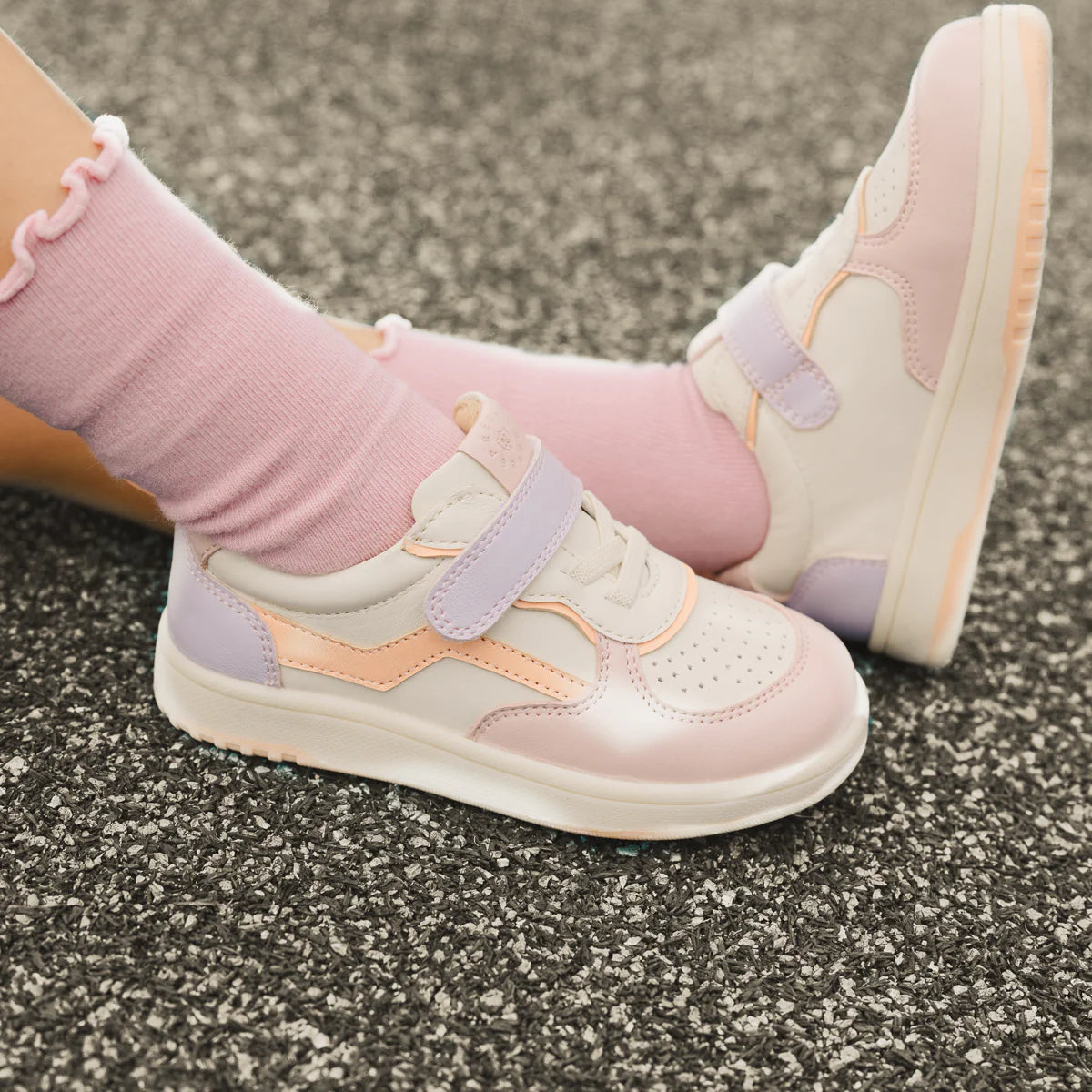 *Last Size* Pretty Brave - Playground Trainer Blush Combo - EU25