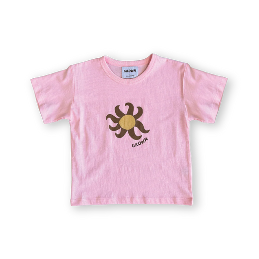 Grown - Sunny Tee - Pinky