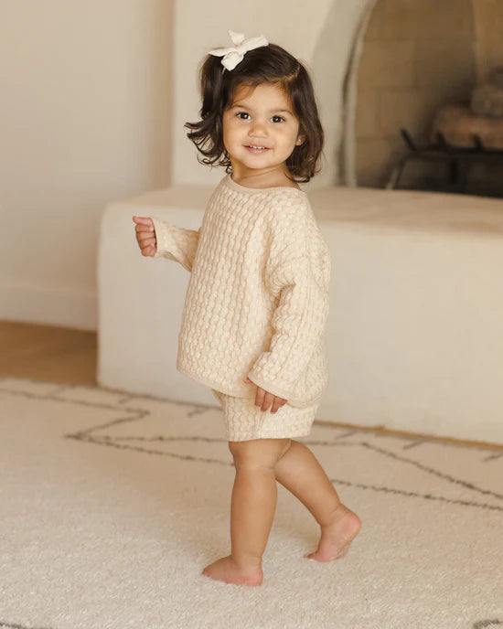 Quincy Mae - Flynn Set - Shell - *Last Size* - 2-3yrs