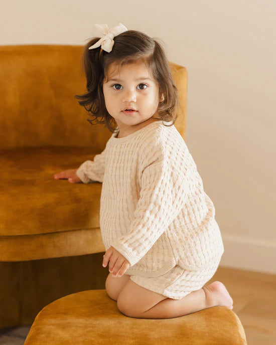 Quincy Mae - Flynn Set - Shell - *Last Size* - 2-3yrs