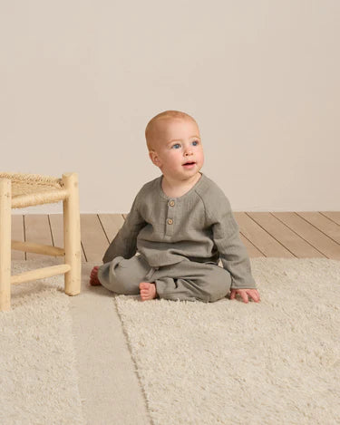 Quincy Mae - Zion Shirt Basil