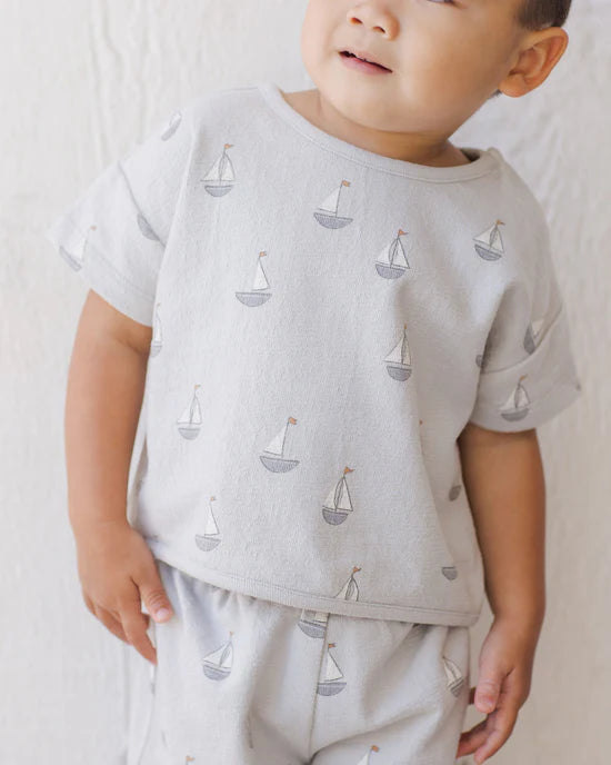 Quincy Mae - Spongy Play Set - Sailboats