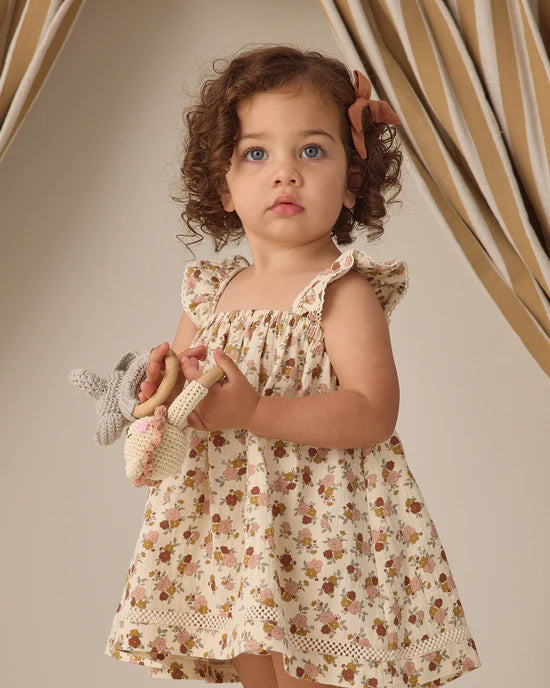 Quincy Mae Ruffle Tank Dress - Bloom