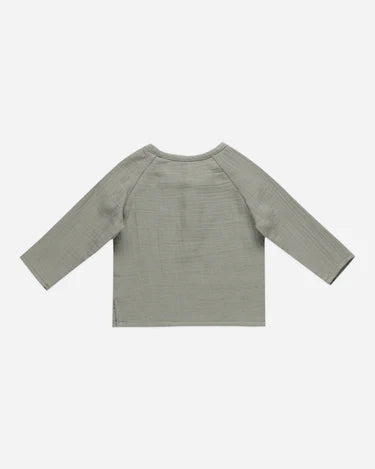 Quincy Mae - Zion Shirt Basil