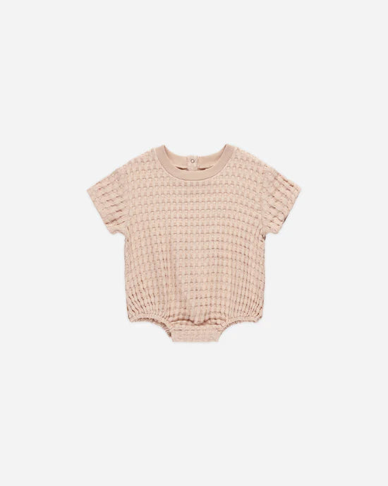 Quincy Mae - Relaxed Bubble Romper - Shell