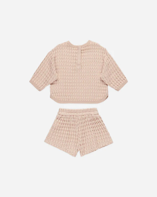 Quincy Mae - Flynn Set - Shell - *Last Size* - 2-3yrs