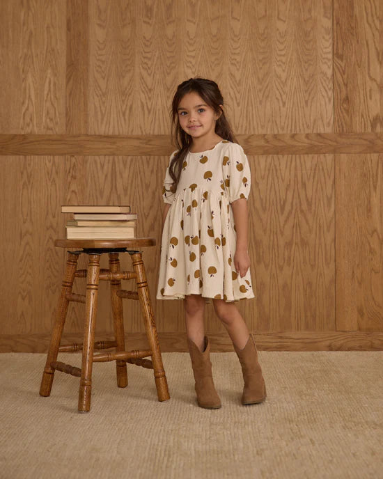 Rylee + Cru Rose Dress - Golden Apples