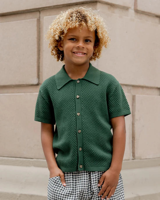 Rylee + Cru Aiden Polo - Green